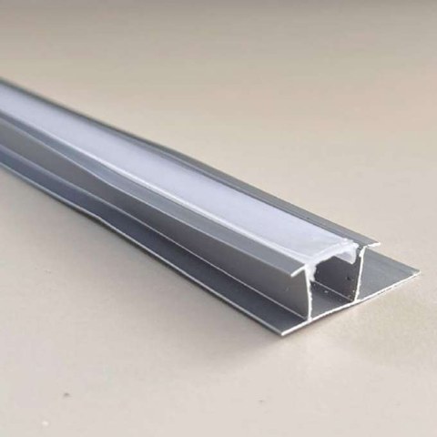 NEX9520 gümüş LED'li çıta profil